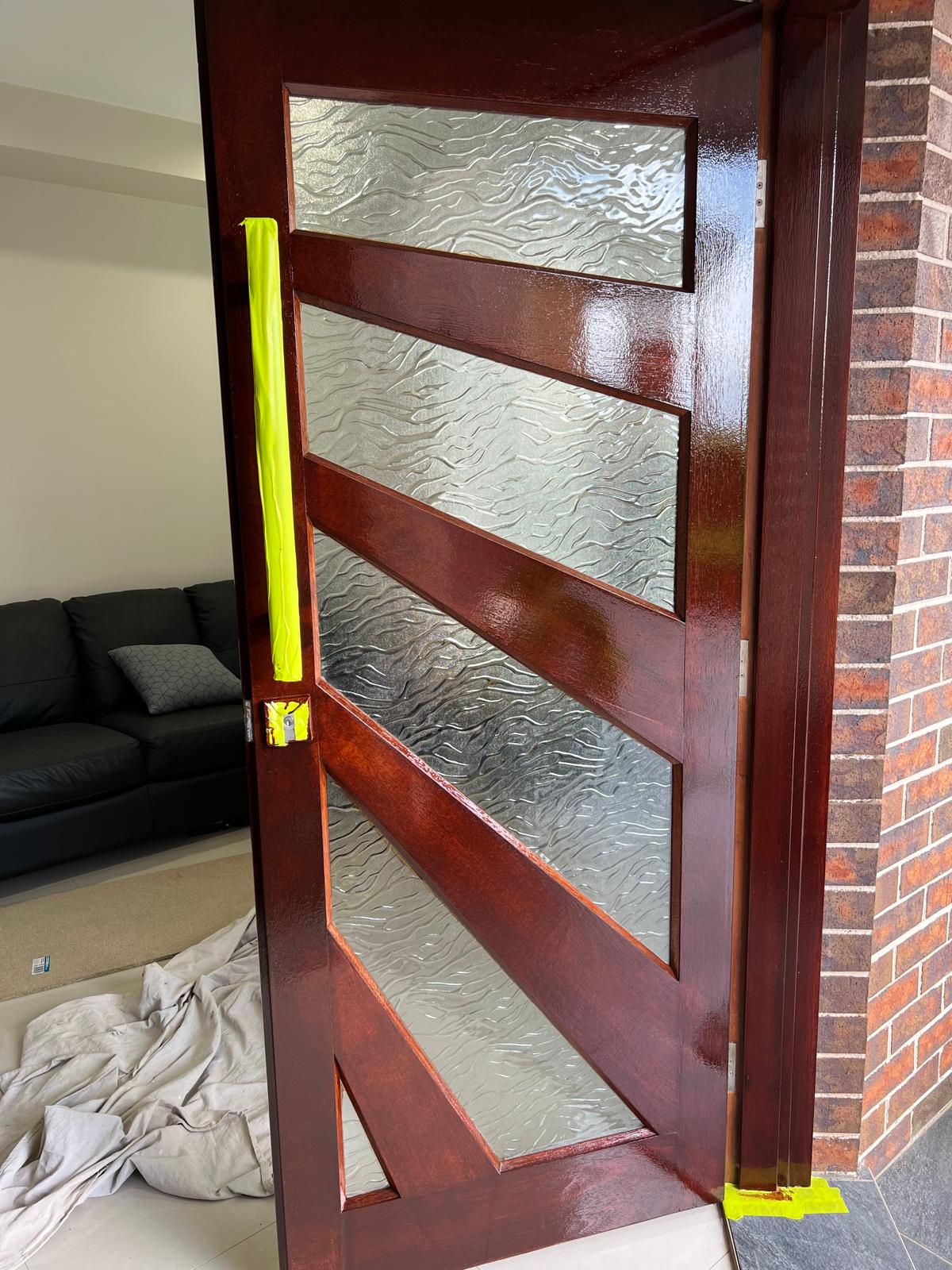 Feature front door close-up